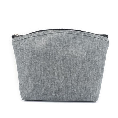 Sac cosmétique de couleur de blanc de maquillage portatif pur multifonctionnel de voyage
