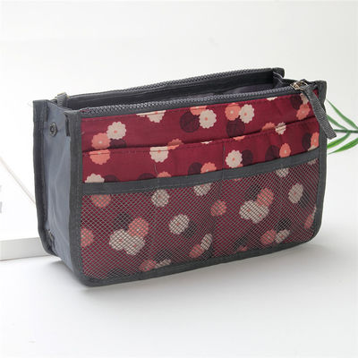 Organisateur en gros Insert Handbag Make de bourse vers le haut de sac pour le voyage